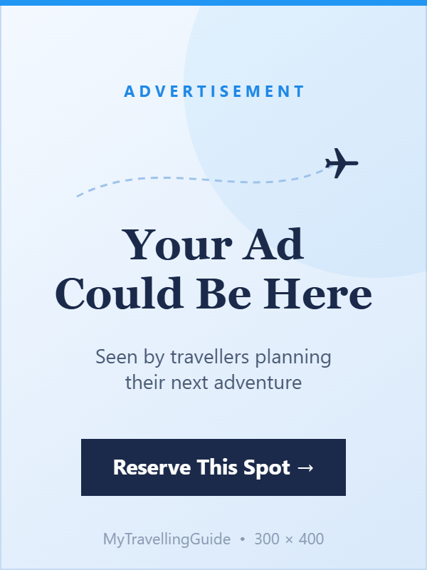 Advertise with MyTravellingGuide