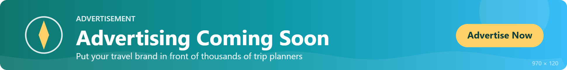 Advertising coming soon on MyTravellingGuide