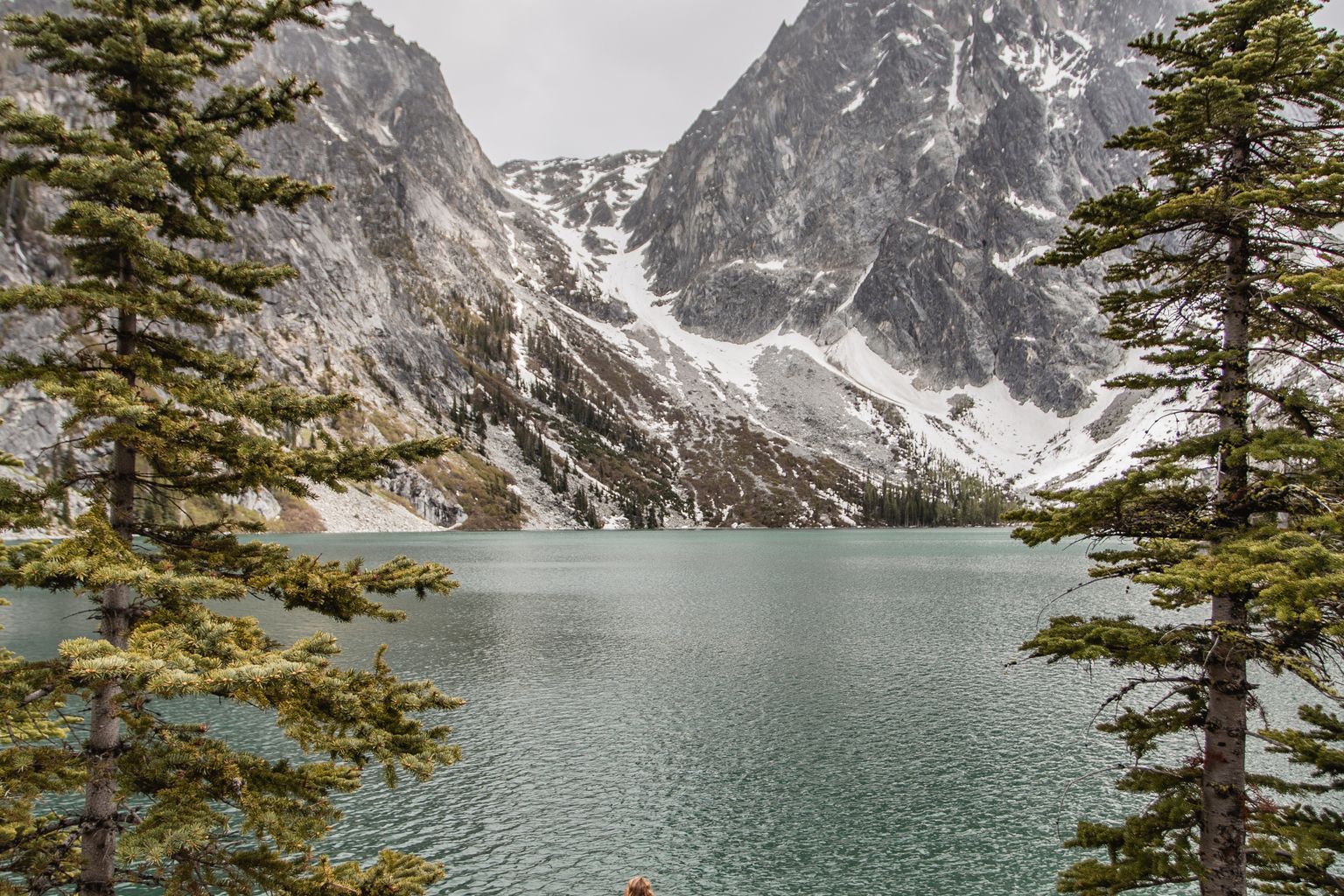 Hiking to Colchuck Lake, one of the outdoor things to do in Leavenworth WA