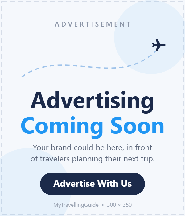 Advertising coming soon on MyTravellingGuide